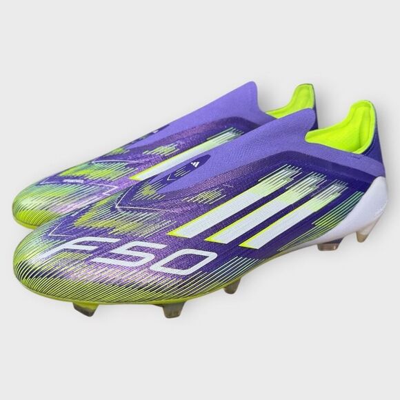 Adidas F50 Elite Laceless FG Purple Soccer Cleats Mens size 11 JH7628 New w/ Box